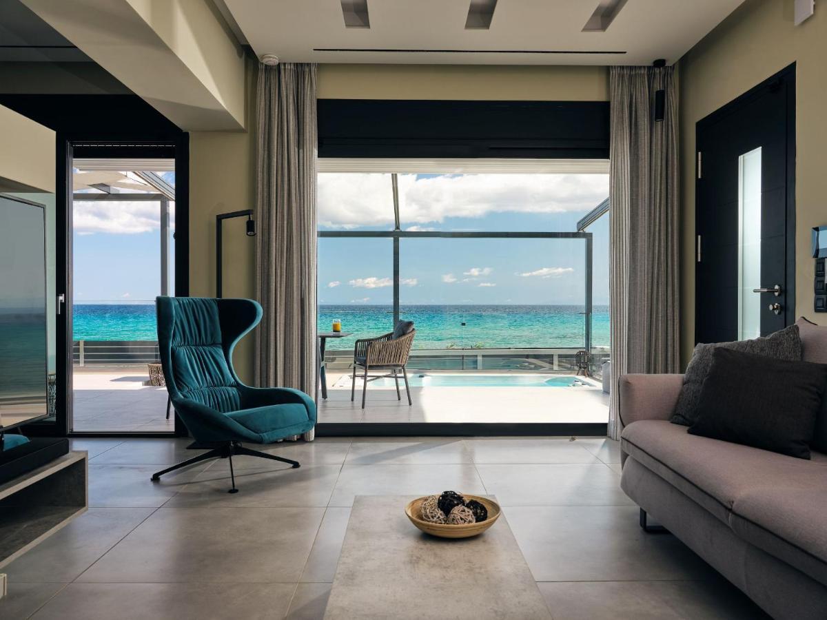 Blue View Villa - Coastal Elegance With Swim Spa, By Zantewize Alykanas  Exterior photo